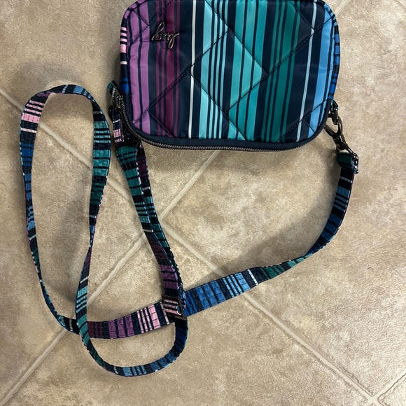 Lug Coupe SE Crossbody Bag in Love Stripe Multi - Picture 5 of 5